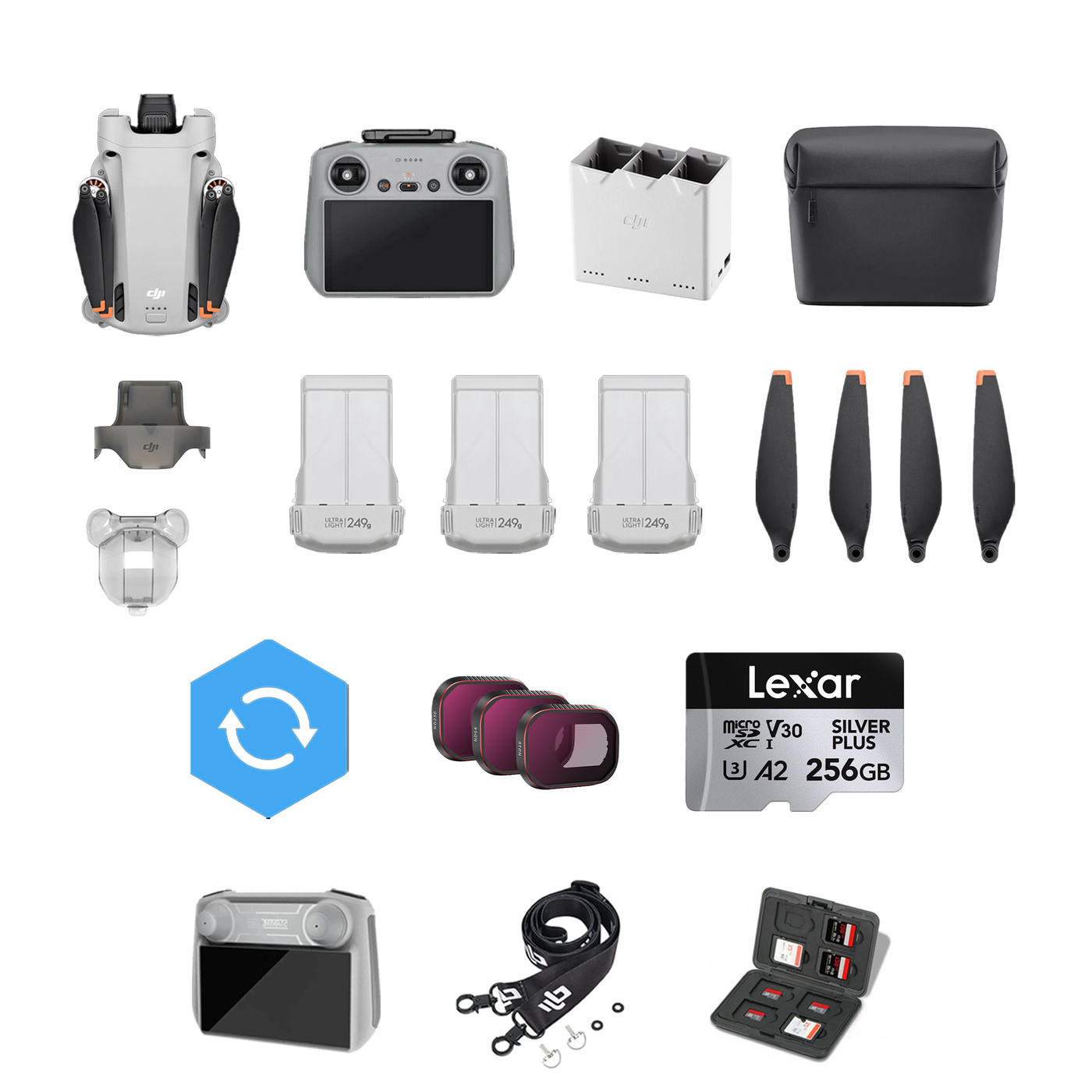 DJI Mini 4 Pro Drone Fly More Combo RC2 - Sky Master Bundle