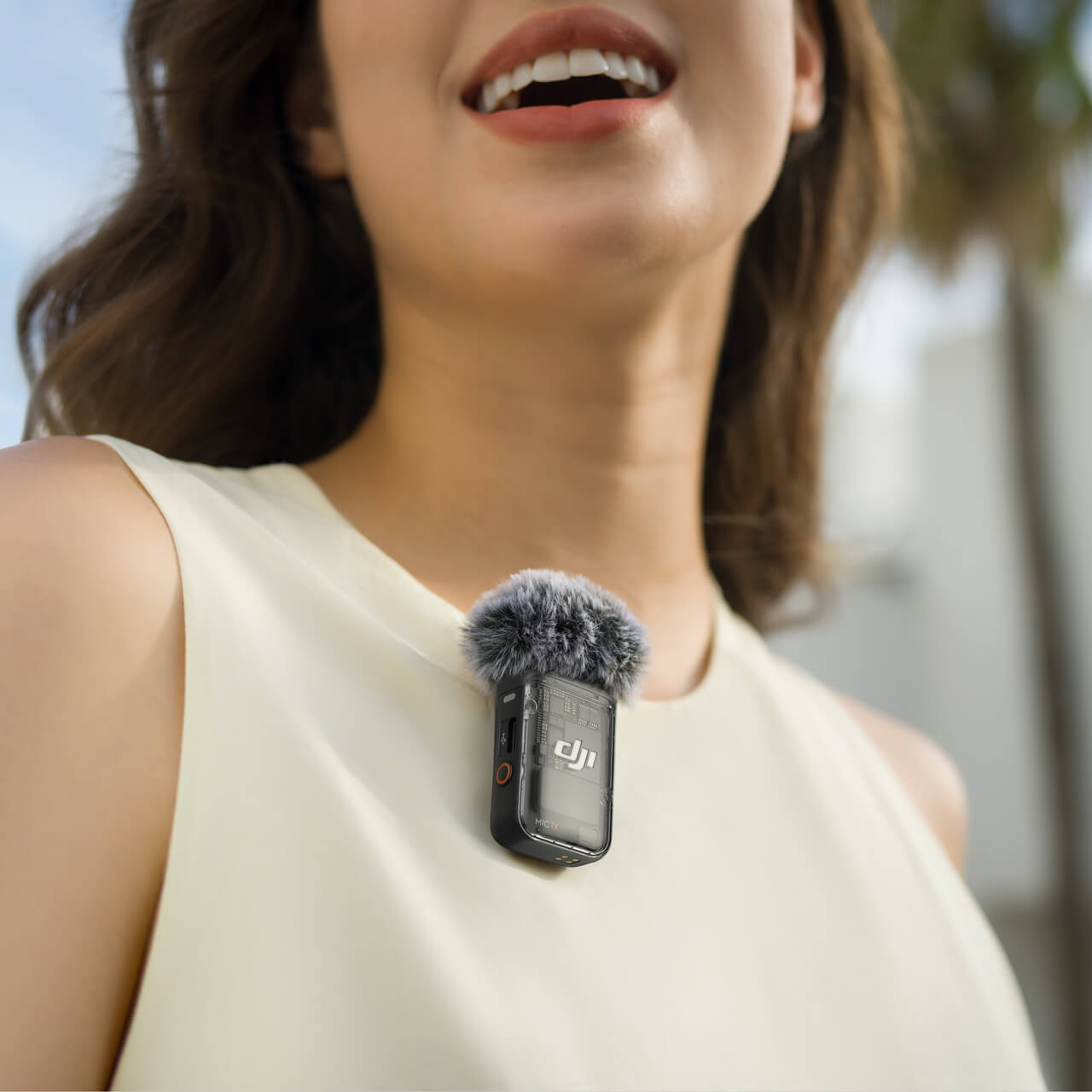 DJI Mic 2 Transmitter (Pearl White)