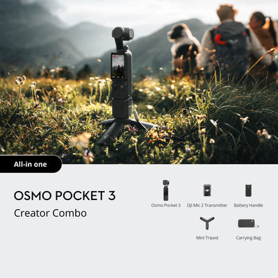 DJI Osmo Pocket 3 Handheld Camera Creator Combo