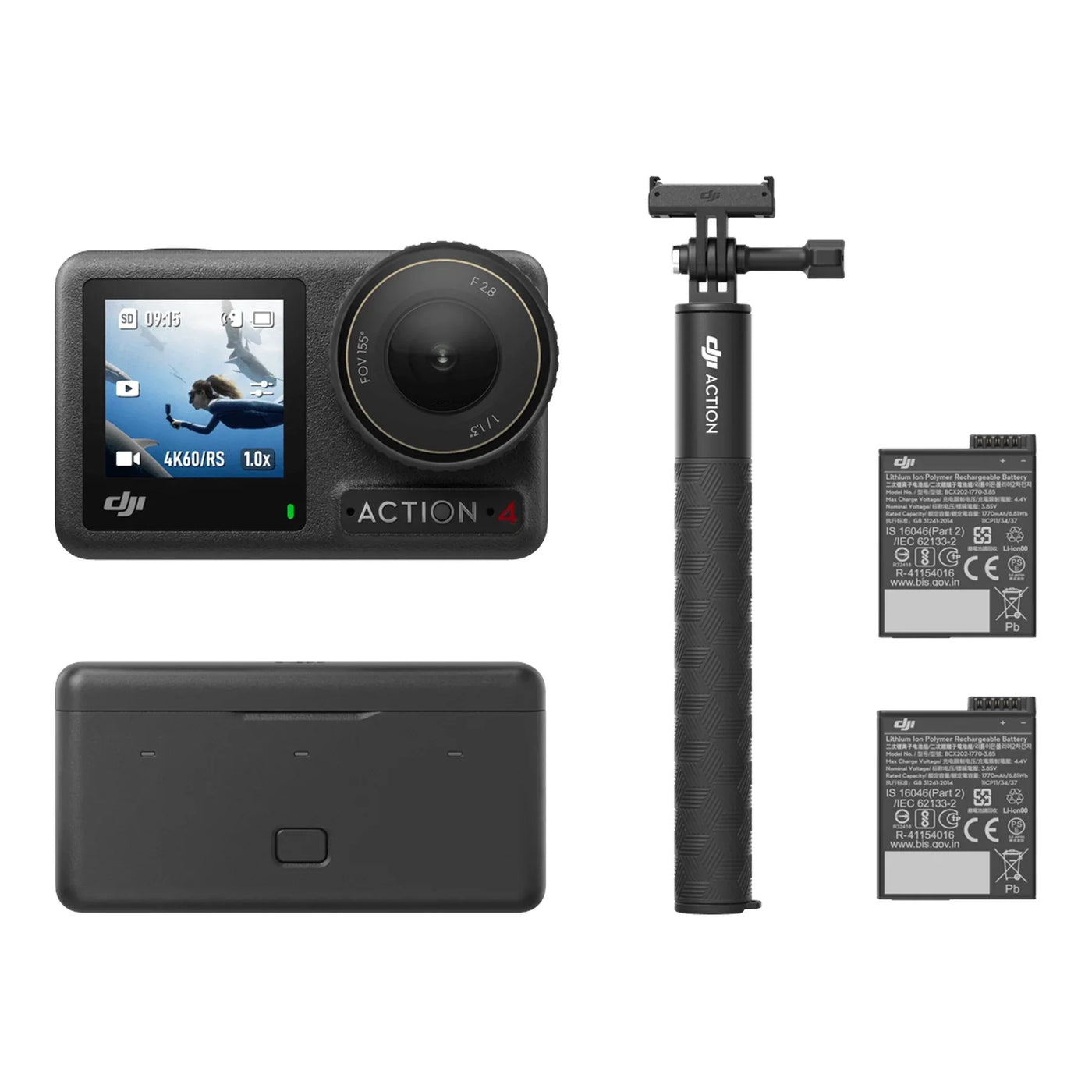 DJI Osmo Action 4 Camera Adventure Combo