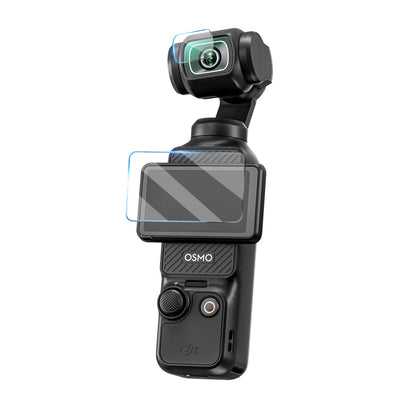 Screen Cover & Camera Lens Protector For DJI Osmo Pocket 3 (2 Pack)