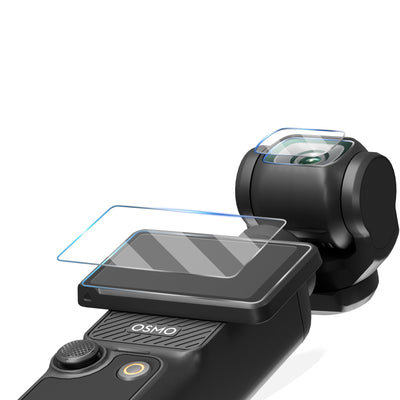 Screen Cover & Camera Lens Protector For DJI Osmo Pocket 3 (2 Pack)